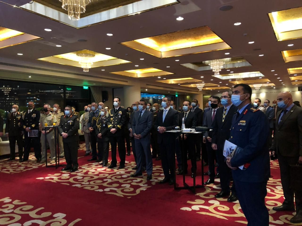 Over 100 military and government attendees join briefing for EDEX 2021 in Cairo